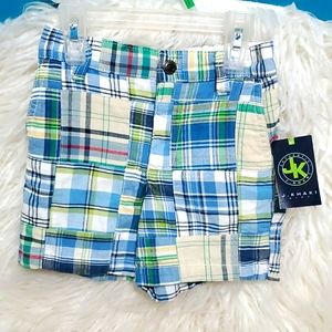 Nwt J Khaki kids boys 2t multi color dress/casual shorts